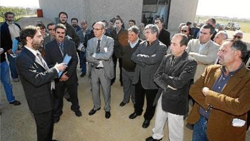 El 9 de novembre de 2007, el conseller Francesc Baltasar va inaugurar la potabilitzadora amb els alcaldes.