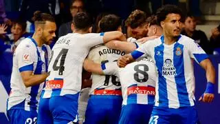 Resumen, goles y highlights del Sporting de Gijón 0 - 1 Espanyol de la ida se semifinales del play off de ascenso a Primera