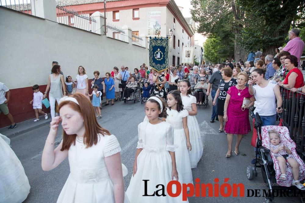 Procesión Virgen del Carmen en Caravaca