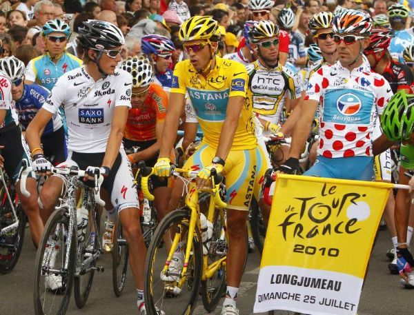 Contador, campeón del Tour de Francia