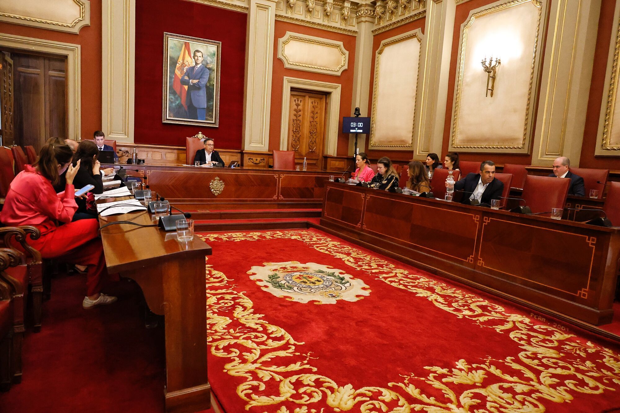 Sesión de control en Santa Cruz