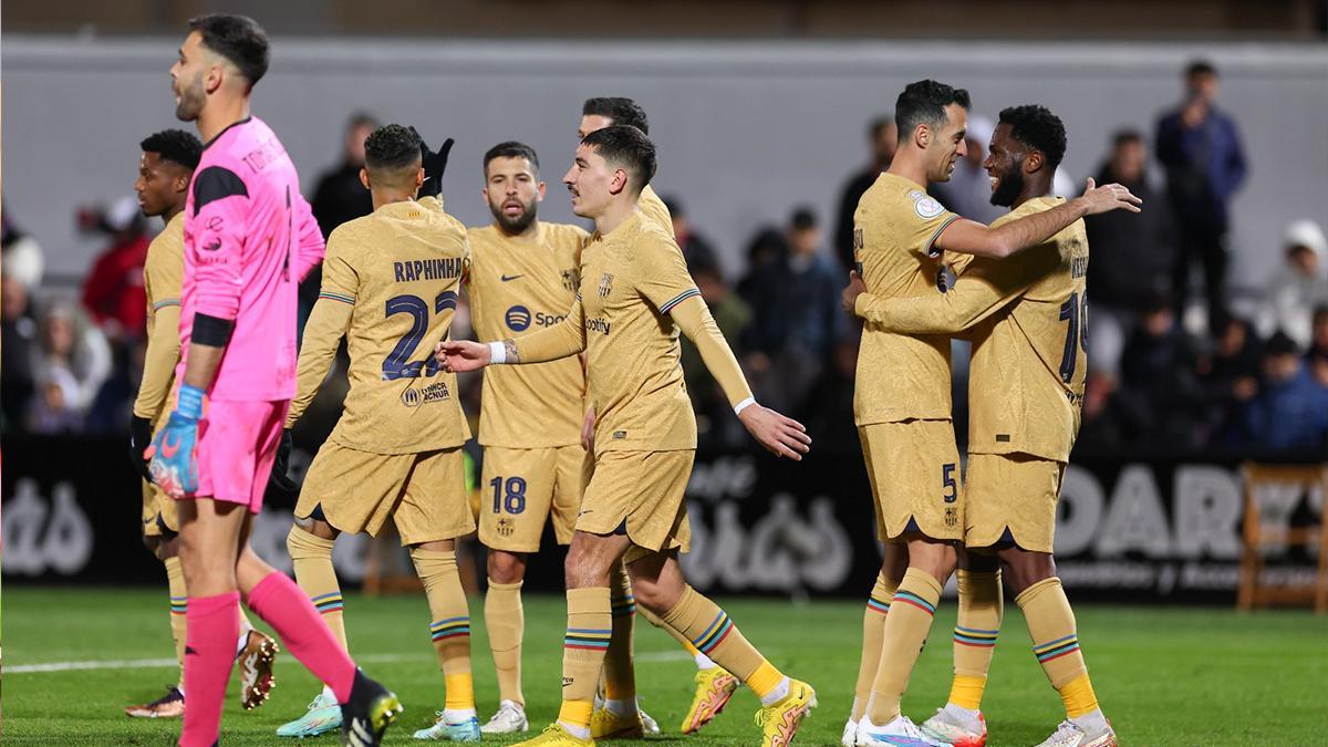 Resumen, goles y highlights del Ceuta 0 - 5 FC Barcelona de los octavos de final de la Copa del Rey