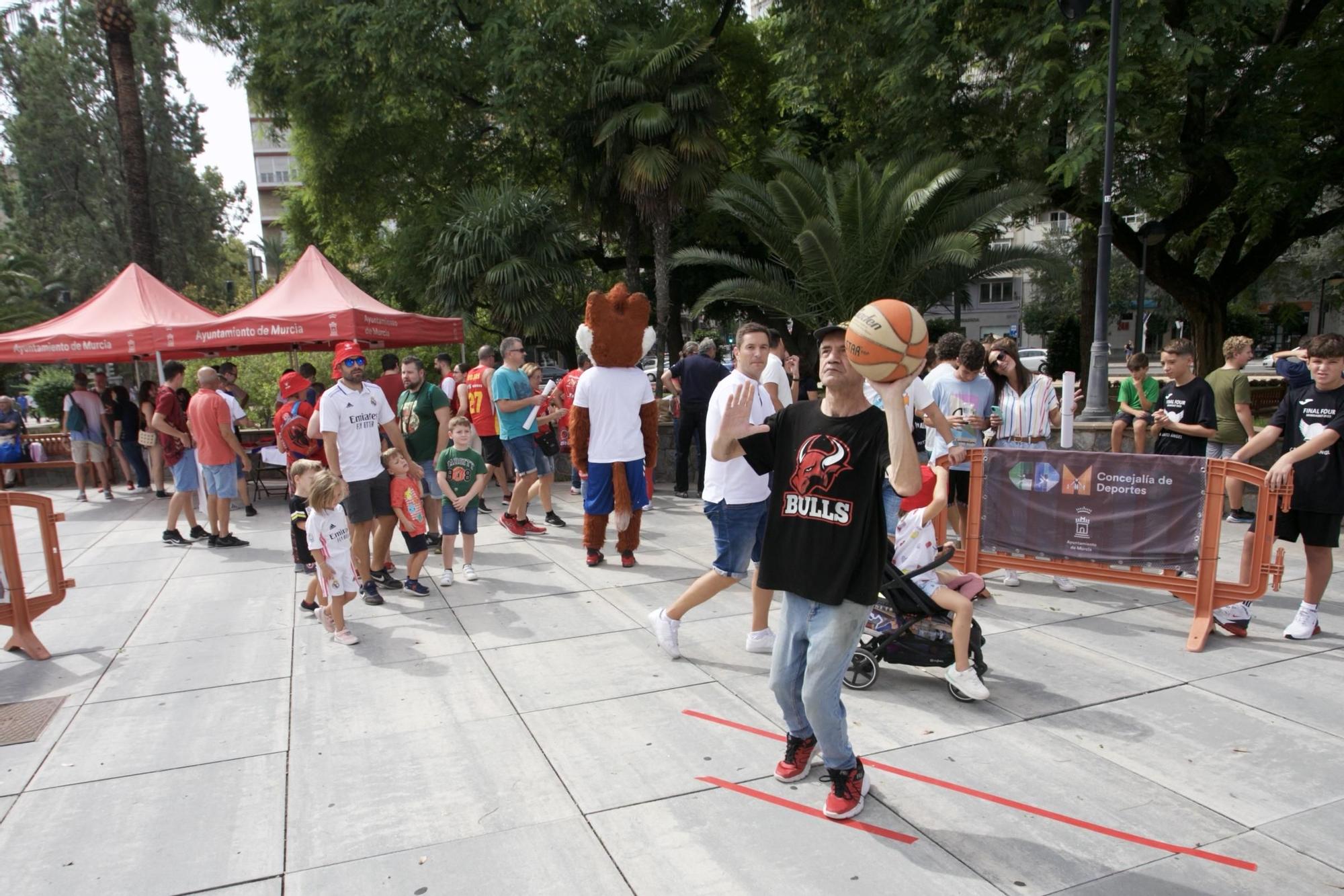 Fan Zone de la Supercopa en la Redonda de Murcia