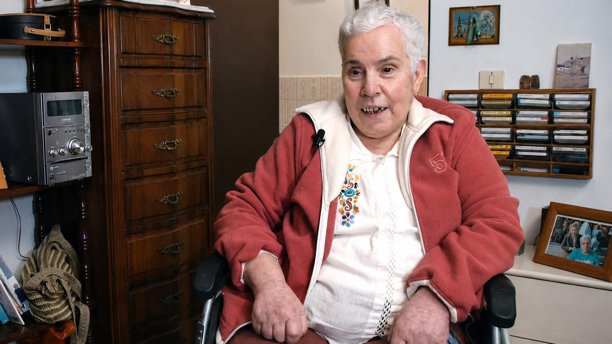 Ana María Gil Luján, vecina de Los Silos, en Gáldar