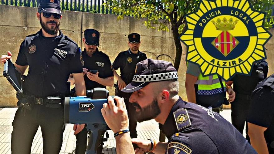 Alzira dota a la Policía Local de un radar móvil para realizar controles de velocidad en el casco urbano