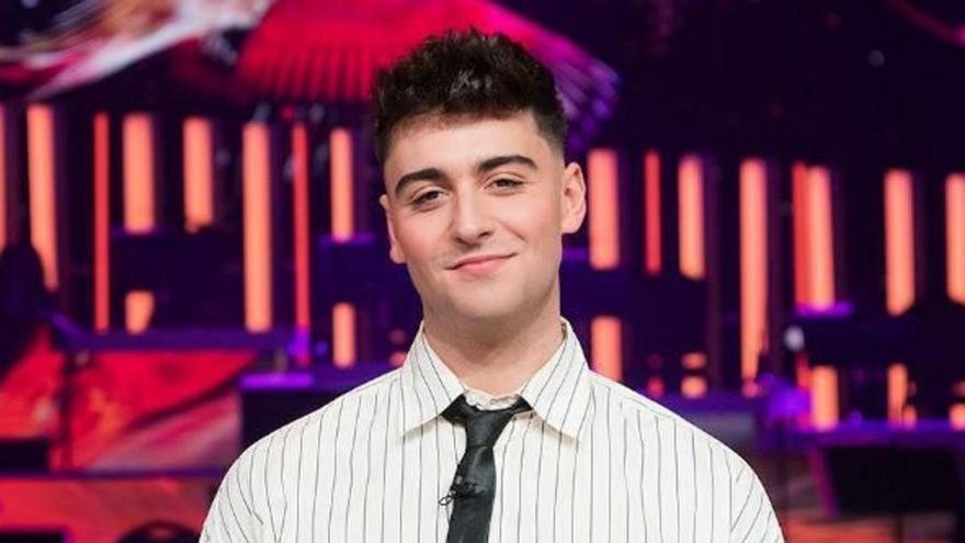 El cantant i ara també presentador Juanjo Bona, al plató d’‘ARIA: locos por la ópera’. | RTVE