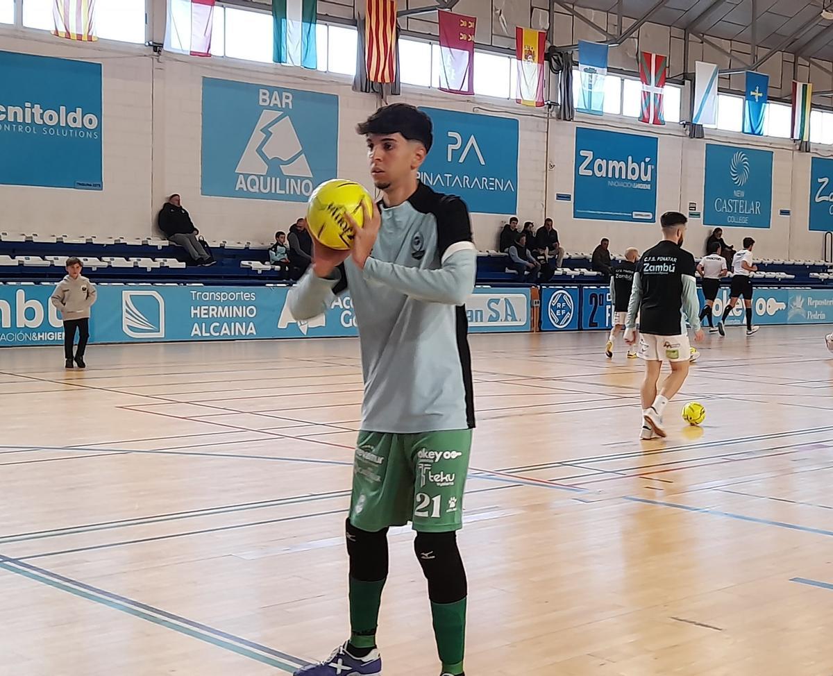 Zambu Rrss Jony cumple su sueño con el Zambú Pinatar ante ElPozo