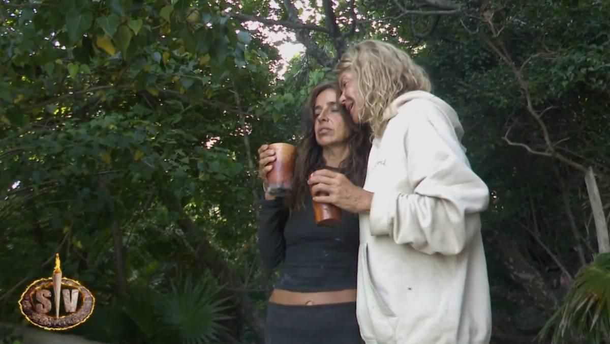 Carmen Alcayde mostrando complicidad con Makoke, tras criticarla