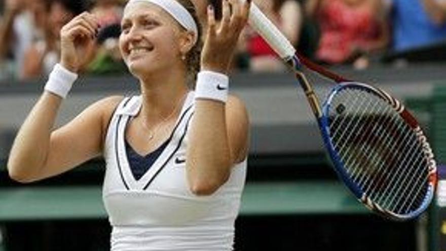 La tenista checa Petra Kvitova gana su primer Wimbledon