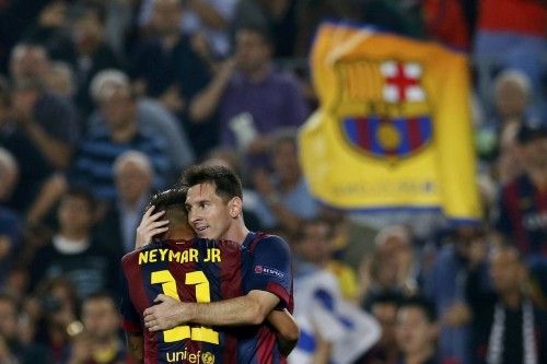 Imágenes del partido en el Nou Camp