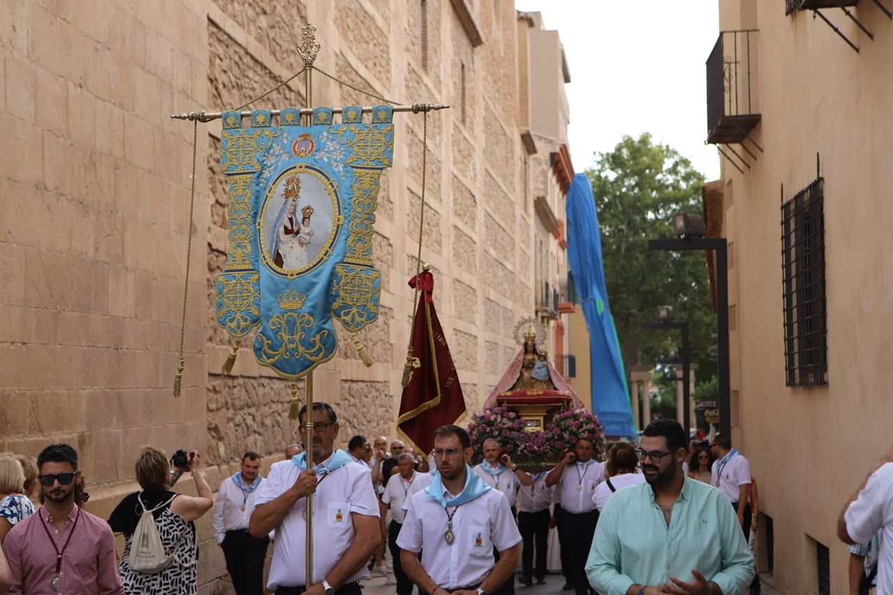 El regreso de la Virgen de las Huertas a Lorca por Feria, en imágenes