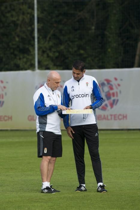 Entrenamiento del Real Oviedo