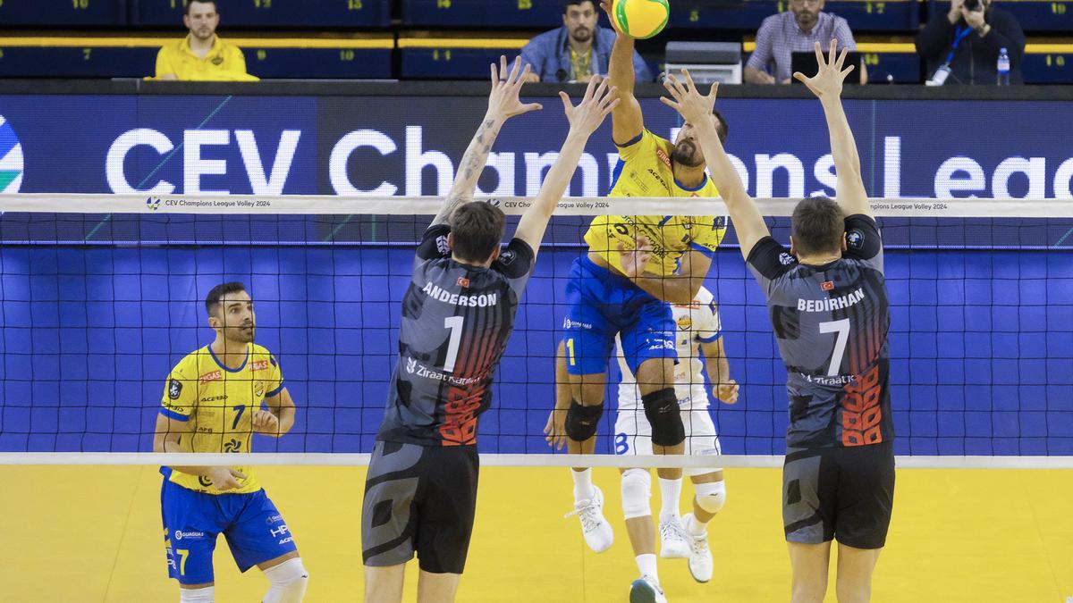 Voleibol | Cuartos de final de Champions: Guaguas-Ankara