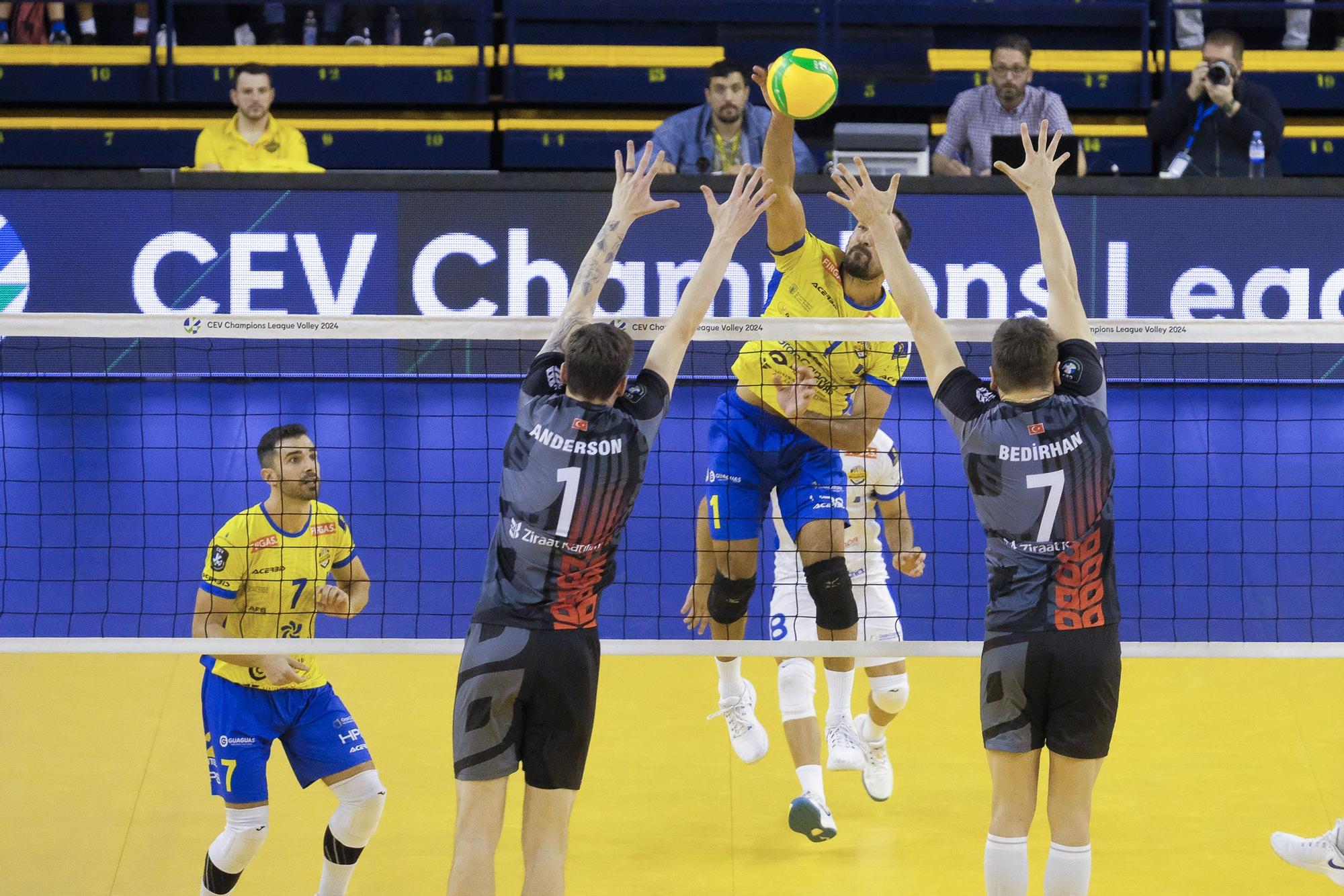 Voleibol | Cuartos de final de Champions: Guaguas-Ankara