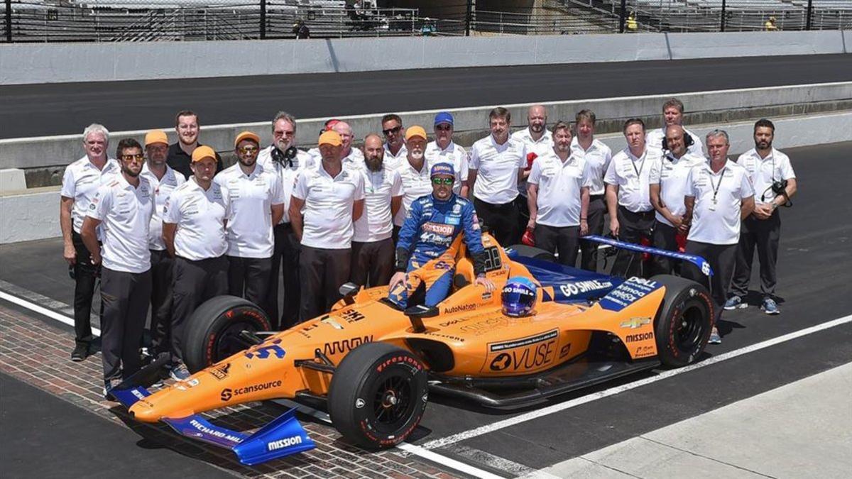 Fiasco del proyecto de McLaren en Indianápolis, con Alonso
