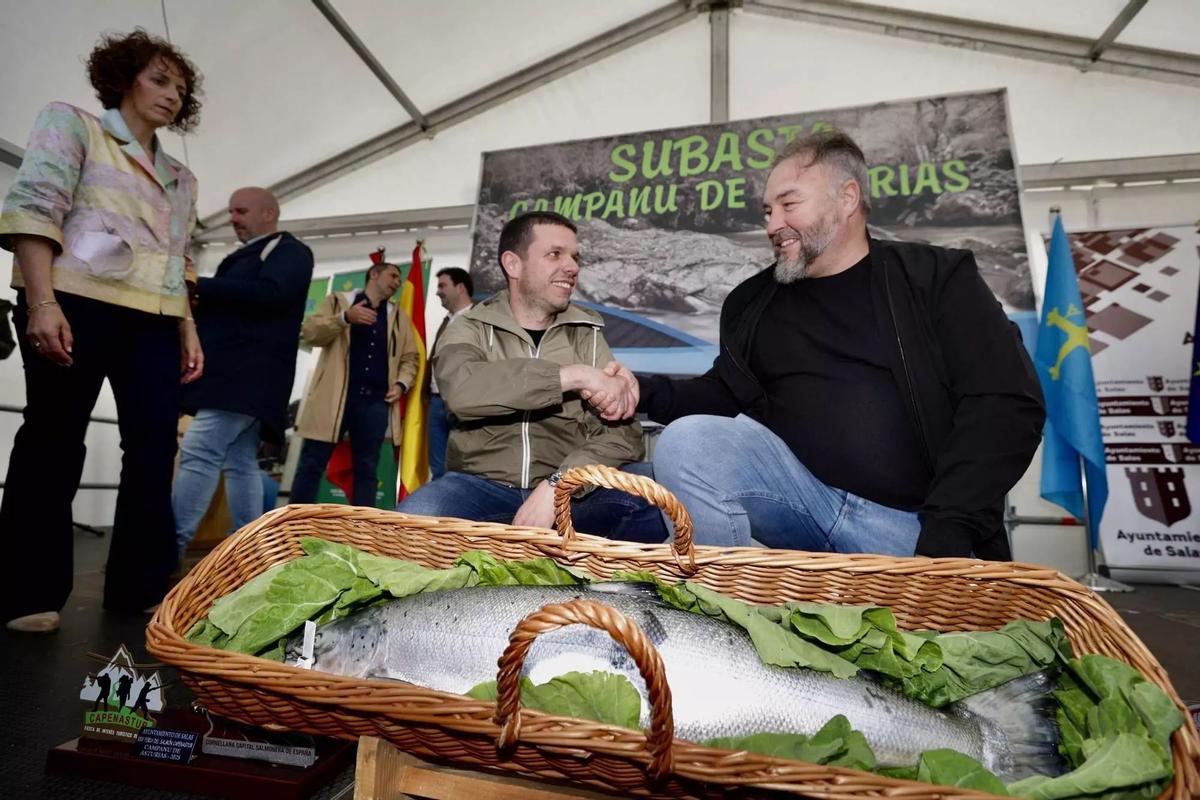 La pesca del salmón tiene un gran arraigo en Asturias