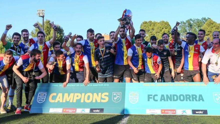 L&#039;Andorra jugarà a Segona B després de ser campió a Primera Catalana