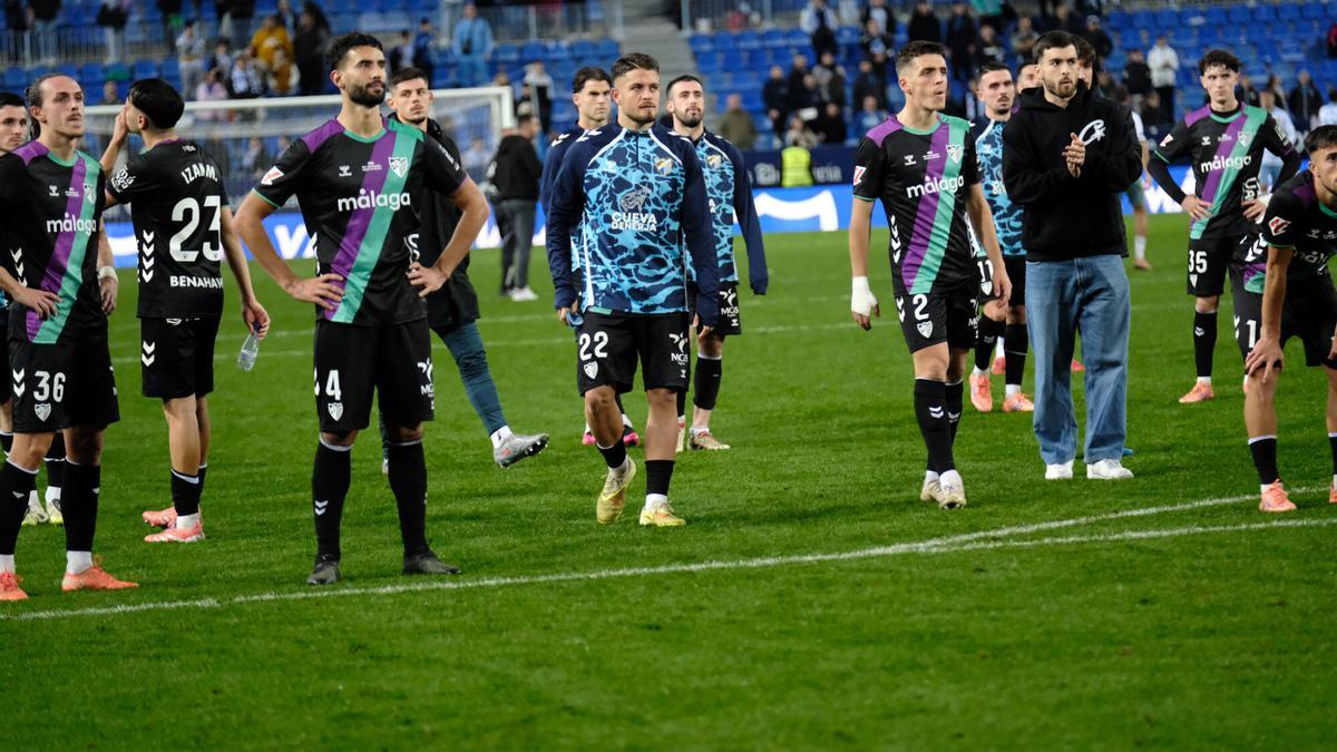 El Málaga CF empató frente al Real Zaragoza en La Rosaleda