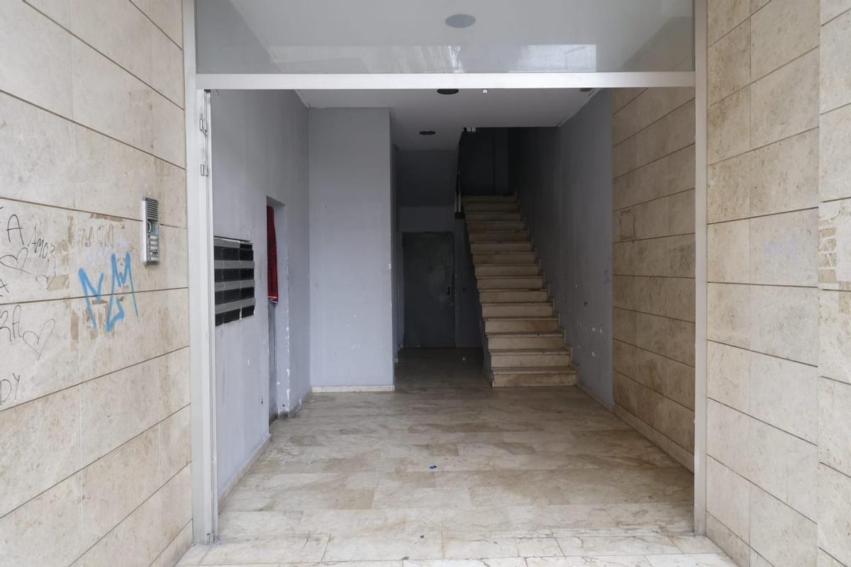 Así está el interior del edificio okupado de la avenida Constitución, 263 Así está el interior del edificio okupado de la avenida Constitución, 263