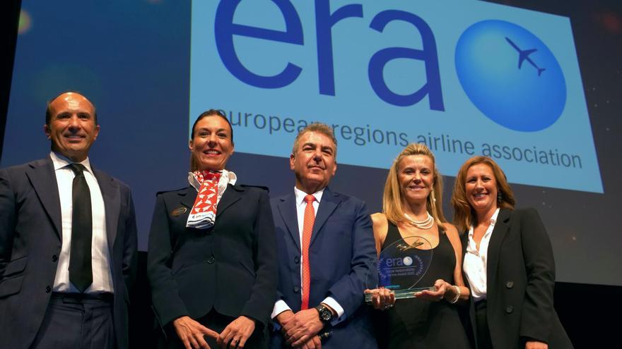 Air Nostrum gana un premio europeo por sus vuelos solidarios con refugiados de Ucrania