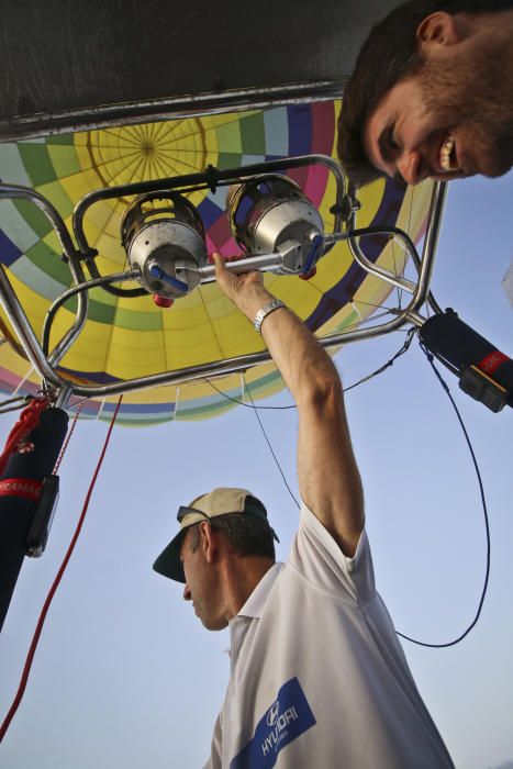 Viaje en globo por la provincia