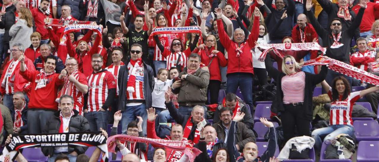 La Mareona, en el partido de play-off de 2019 en Valladolid. | Ángel González