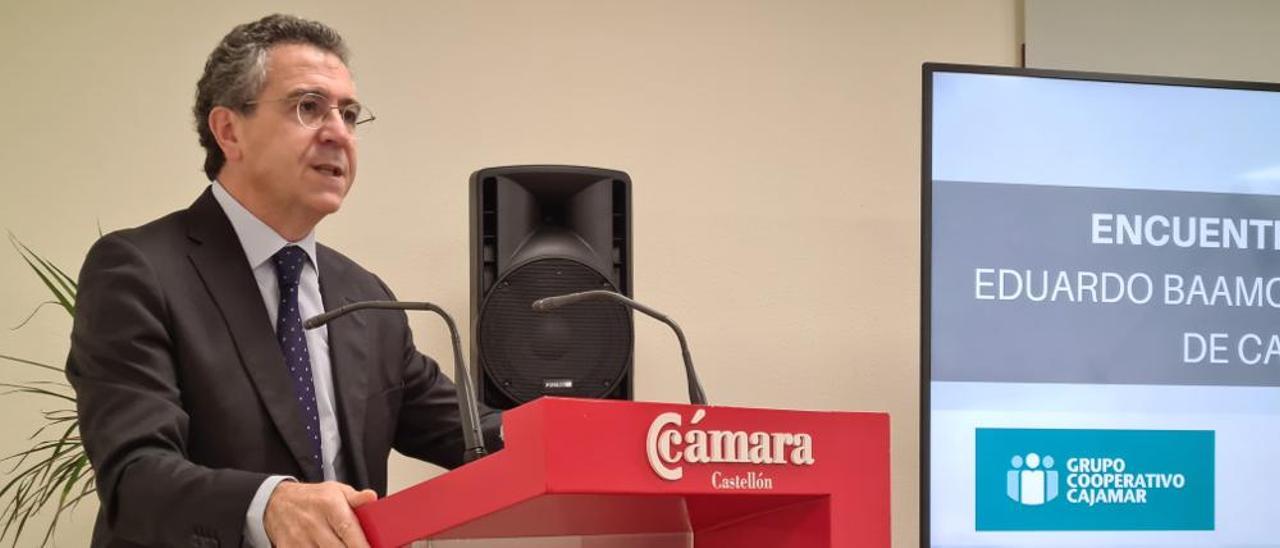 Intervención del presidente de Cajamar en la Cámara de Comercio de Castellón.