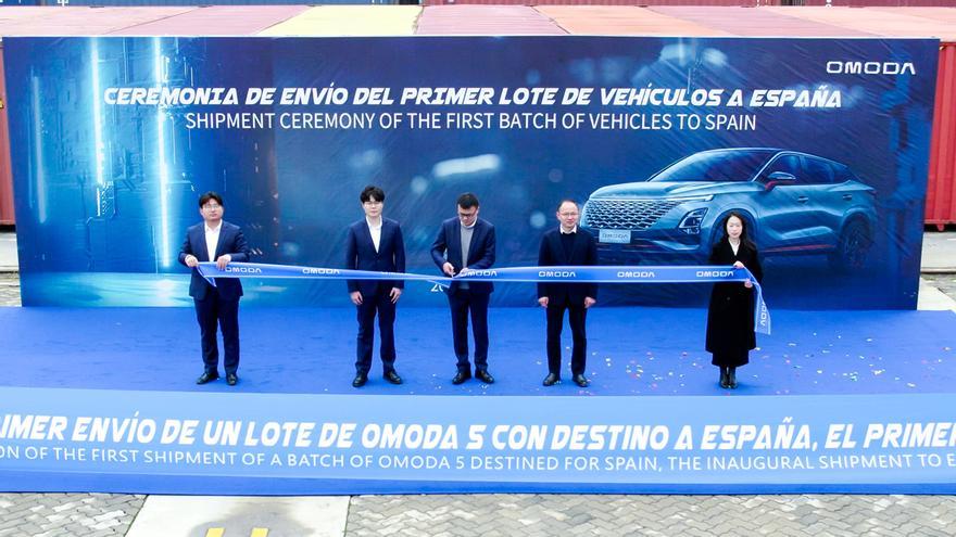 Chery 700 araçlık ilk gemisini Barselona’ya gönderdi