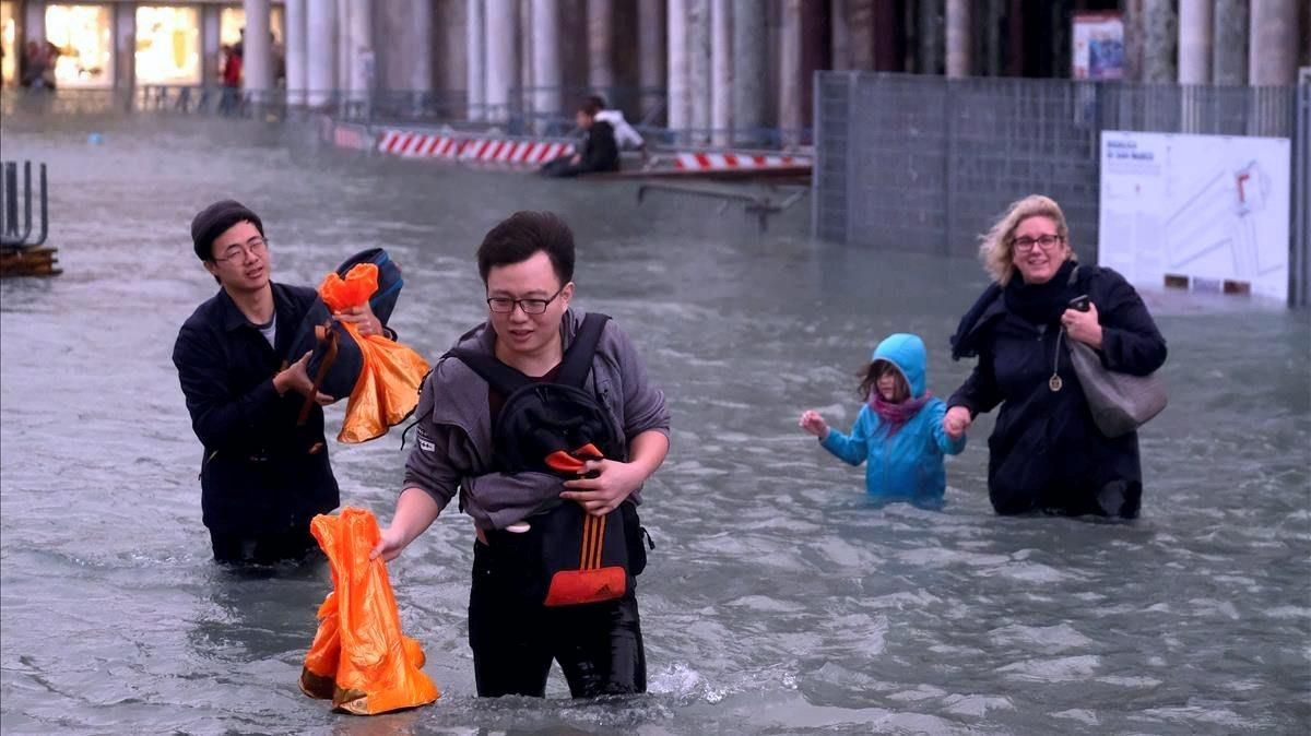 Venecia después del 'acqua alta'