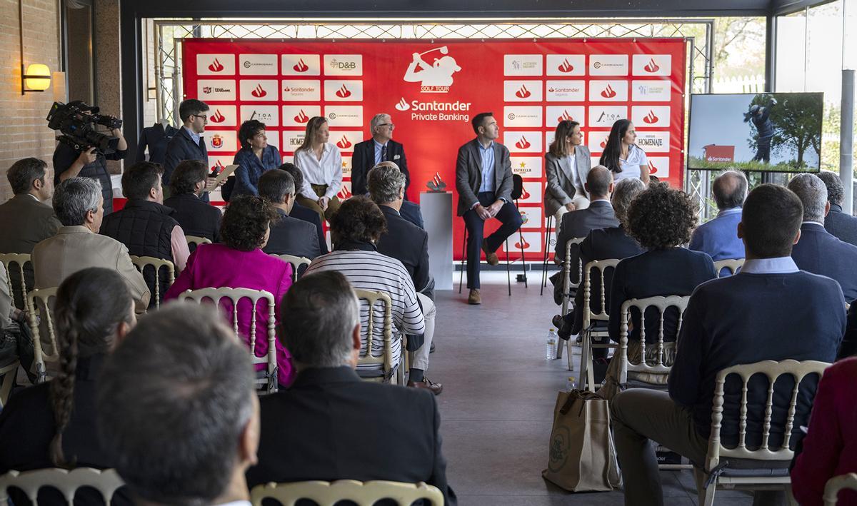 El Santander Golf Tour presenta su calendario 2024.