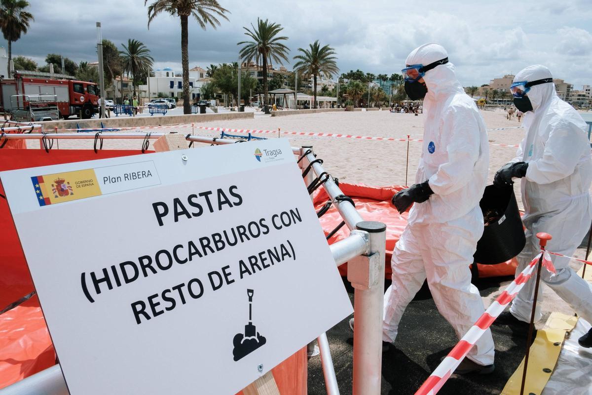 El simulacro se ha realizado en la playa de Ciudad Jardín, en Palma