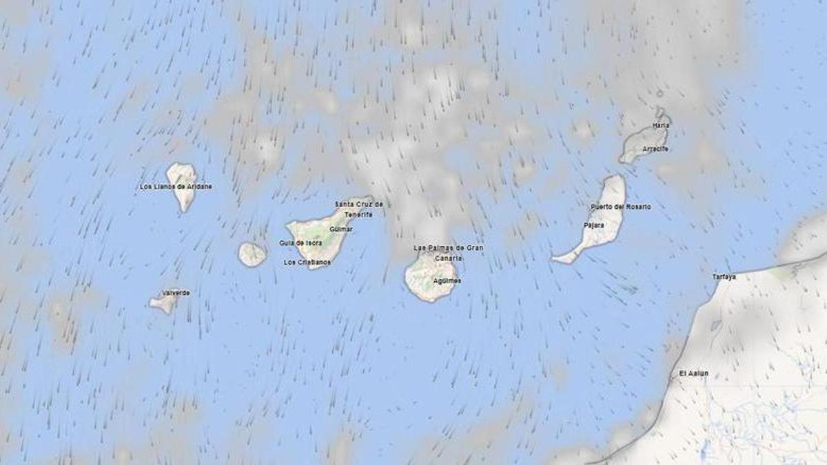 Mapa del tiempo.