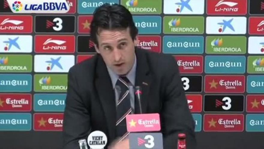 Emery: "Hemos sido perdedores en lo táctico, físico y mental'"