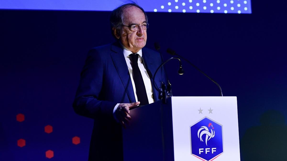 Noel Le Graet, presidente de la Federación Francesa de Fútbol (FFF)
