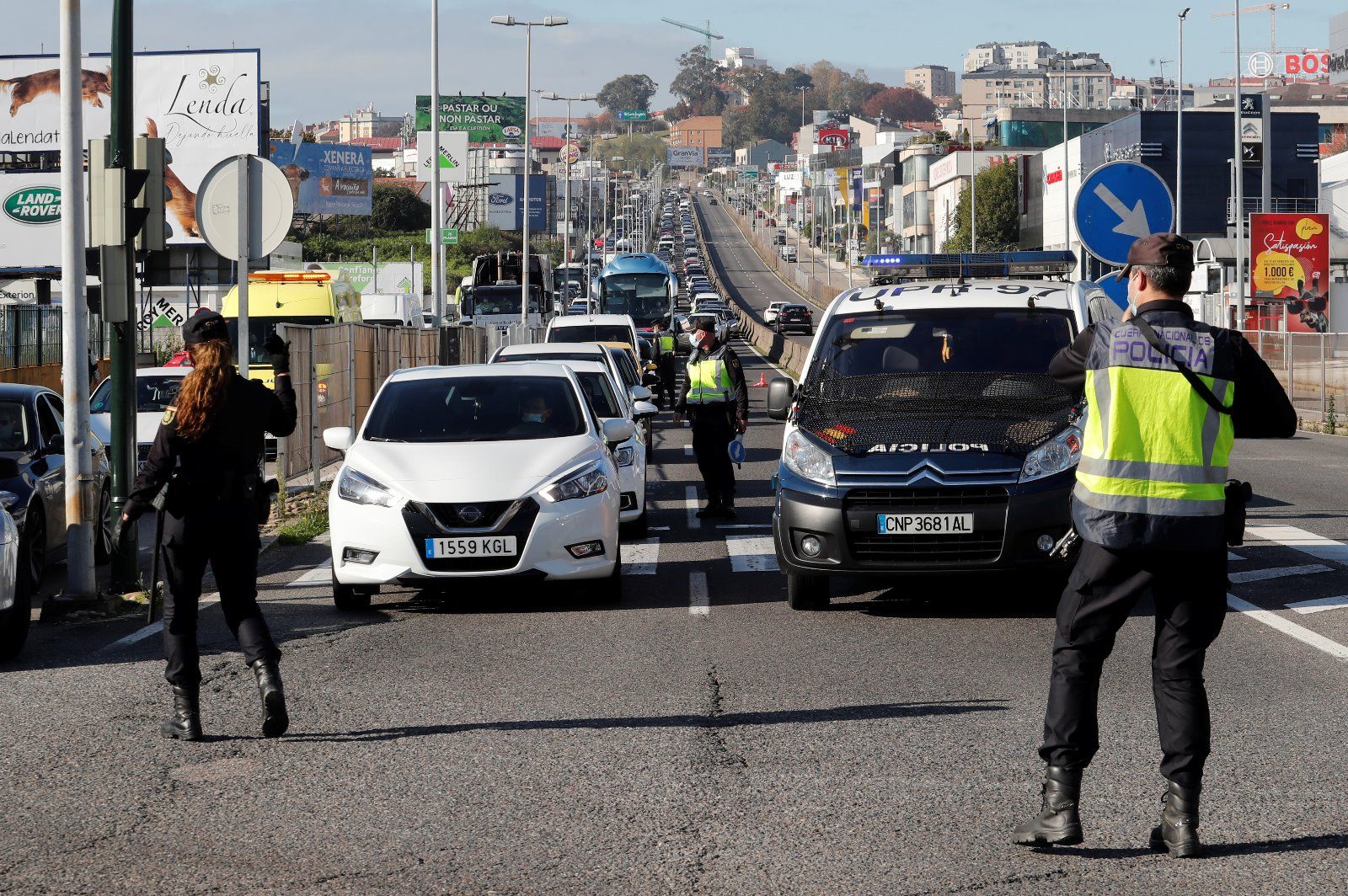 Cierre perimetral de Vigo: un puente de Todos los Santos Confinados