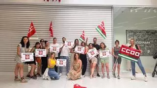 Toda la plantilla de H&M de Córdoba secunda la huelga por la mejora de salarios y condiciones laborales
