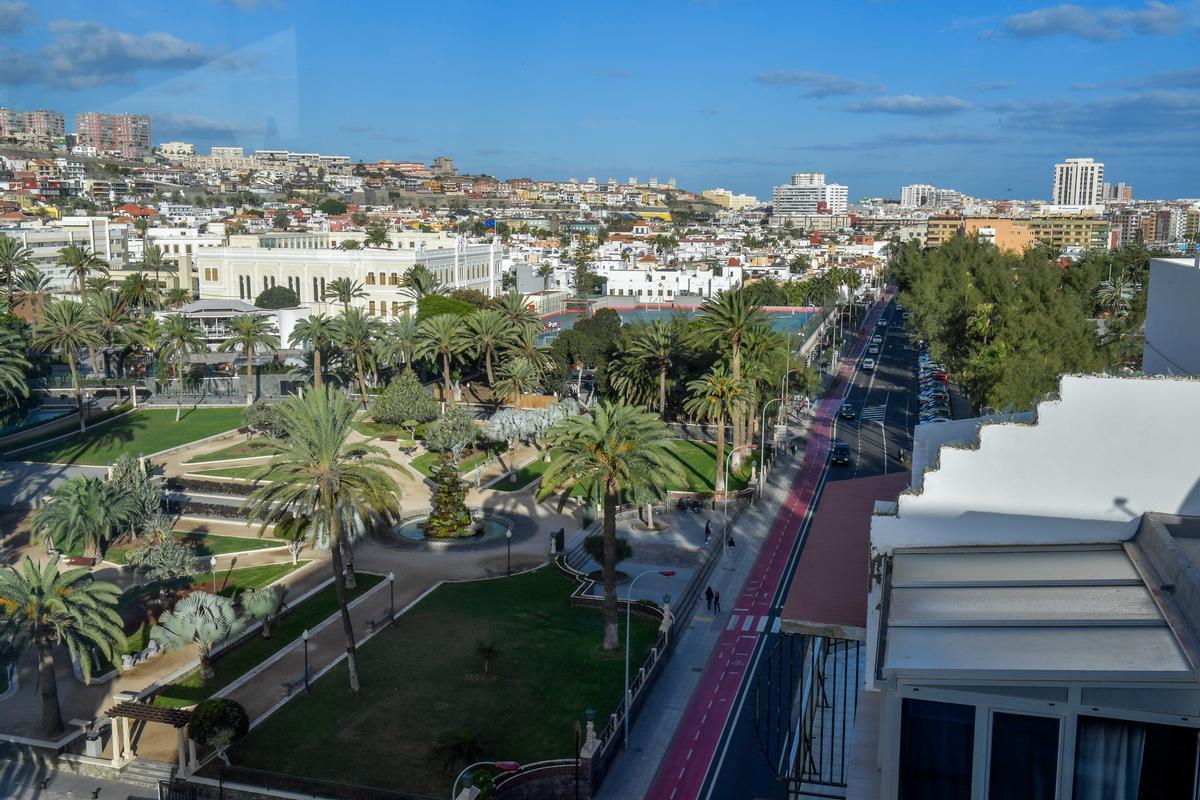 Vista de Ciudad Jardín.