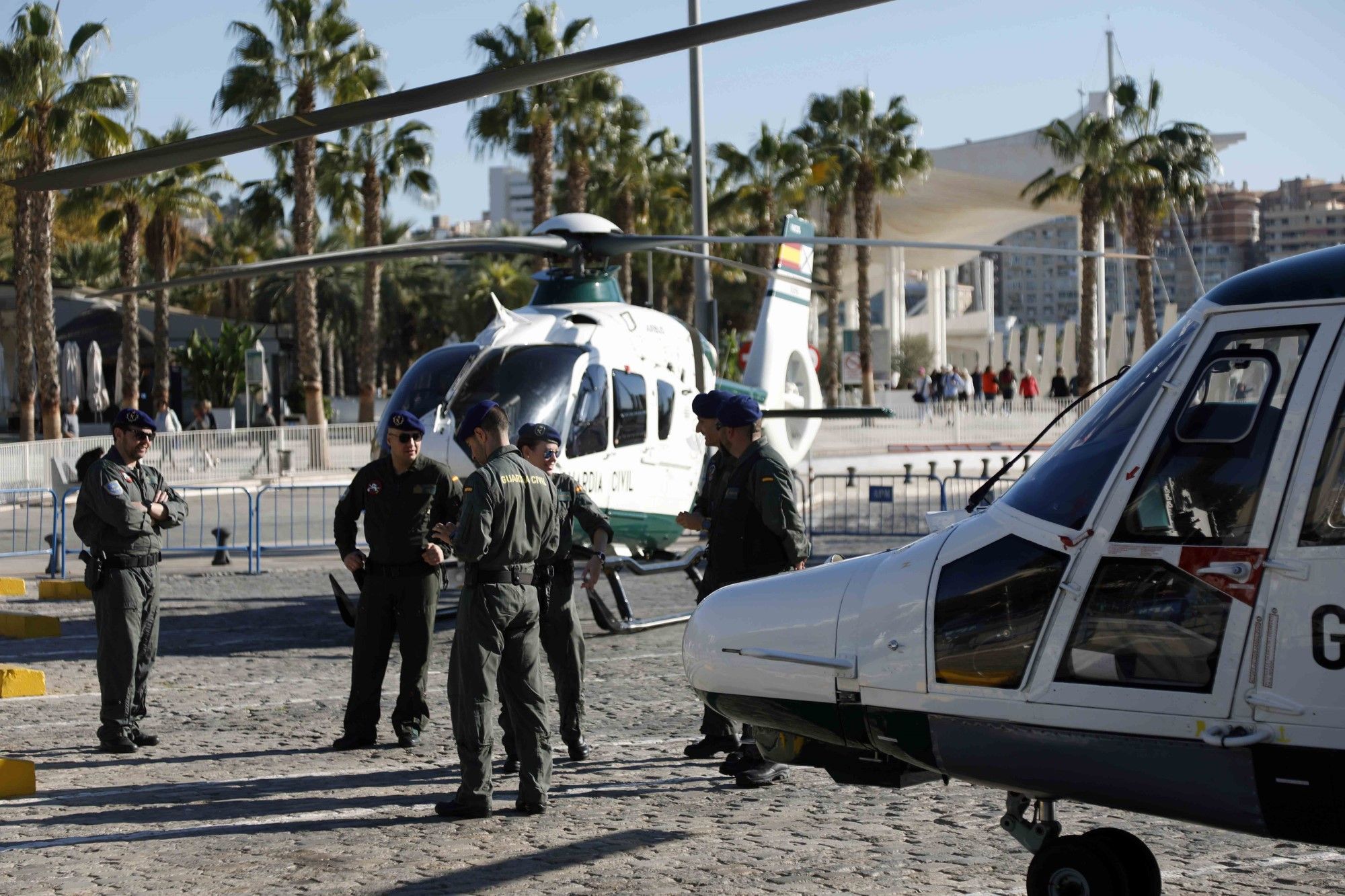 Exposición itinerante de la Guardia Civil por el 50 aniversario del Servicio Aéreo