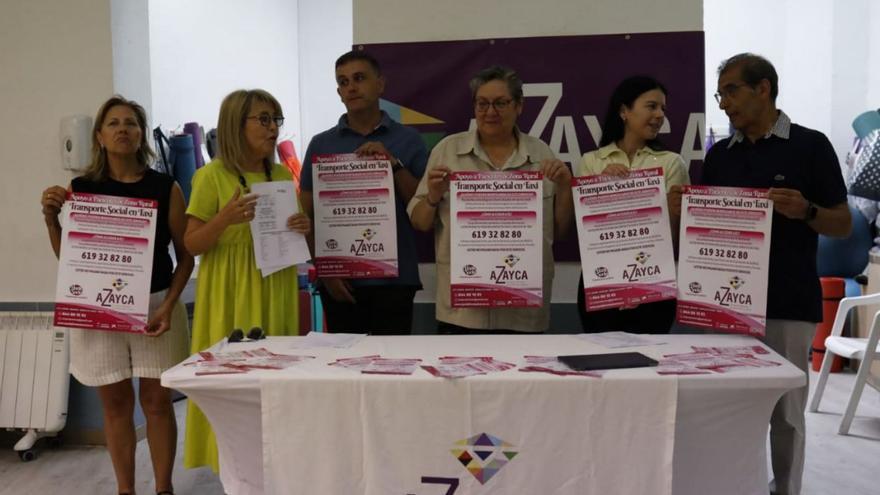 Representantes de Azayca, Diputación de Zamora y la Fundación Caja Rural de Zamora. | Ana Burrieza