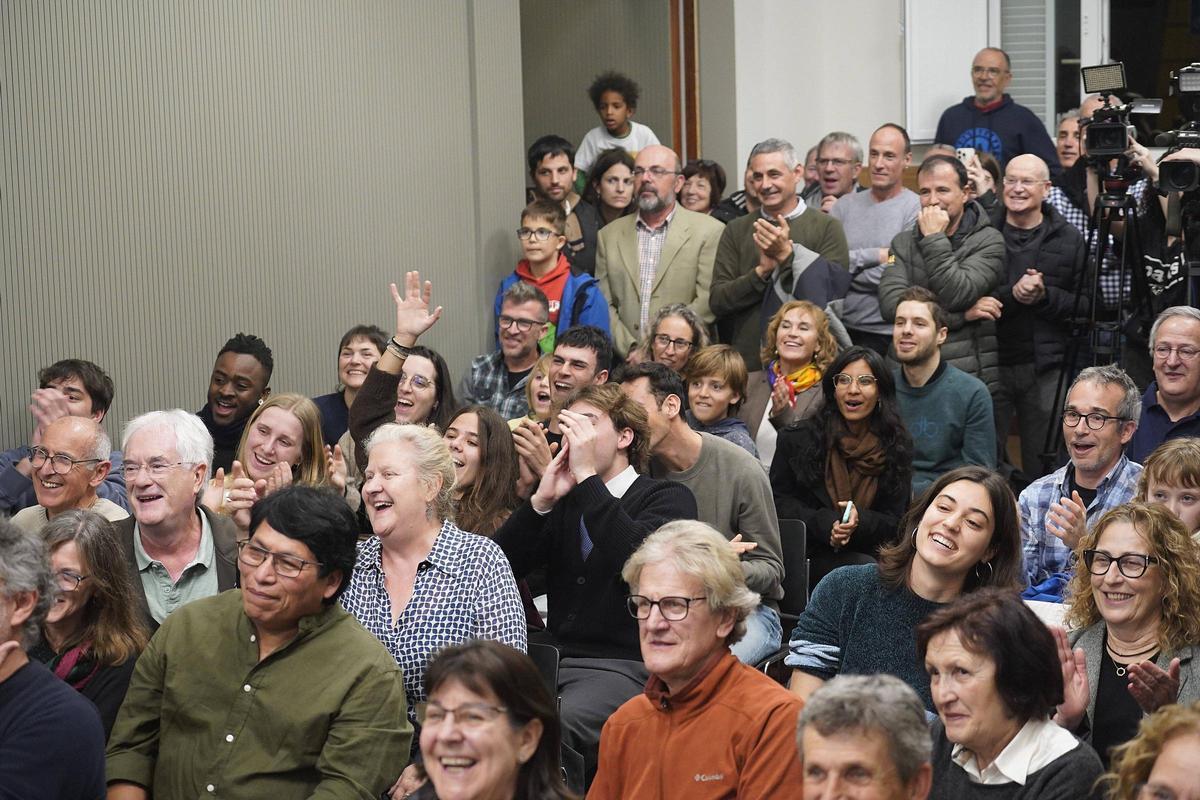 Les fotos de la rebuda d'Oriol Cardona a Banyoles