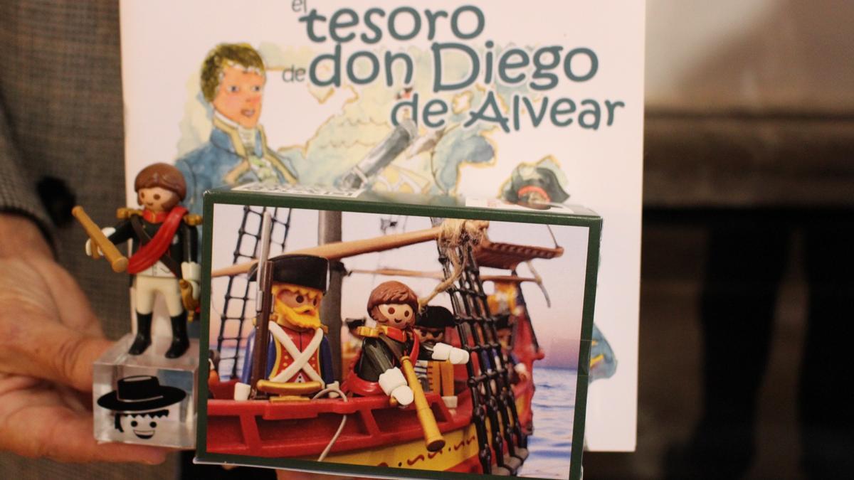 Don Diego de Alvear en su versión Playmobil.