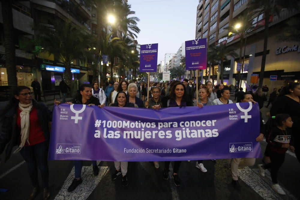 Manifestación del 8M en Alicante