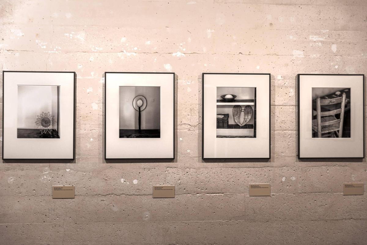 Fotografías de estudio de Jean Marie del Moral en el Espai Zero de la Fundació Pilar i Joan Miró