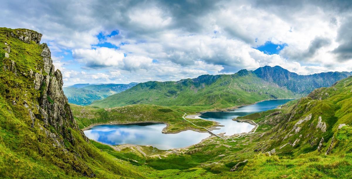 Parque Nacional de Snowdonia, un bello paraje natural de espectacular belleza.