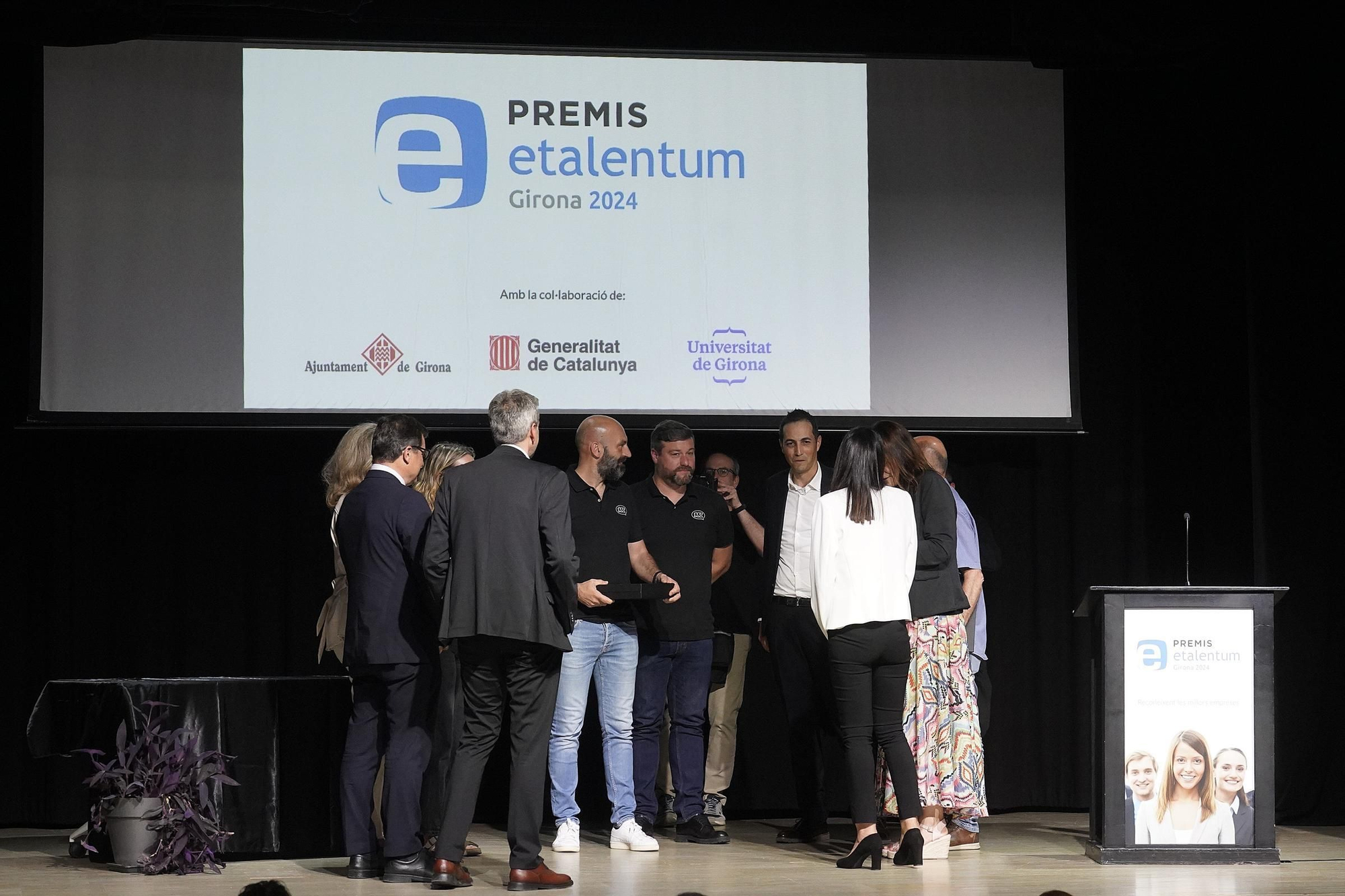 Les imatges de l'entrega dels Premis Etalentum Girona 2024
