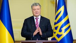 El presidente de Ucrania, Petro Poroshenko.