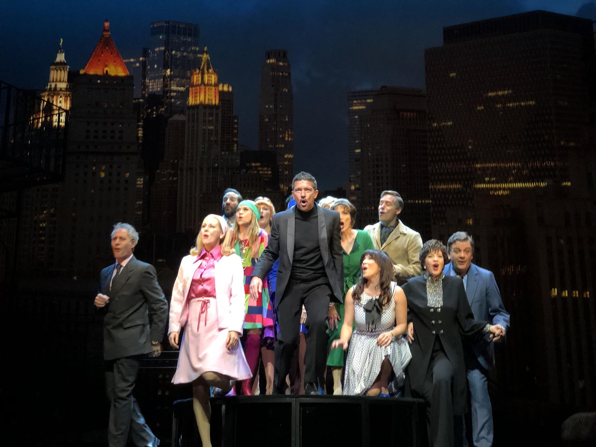 Antonio Banderas presenta el musical 'Company' en el Teatro Soho