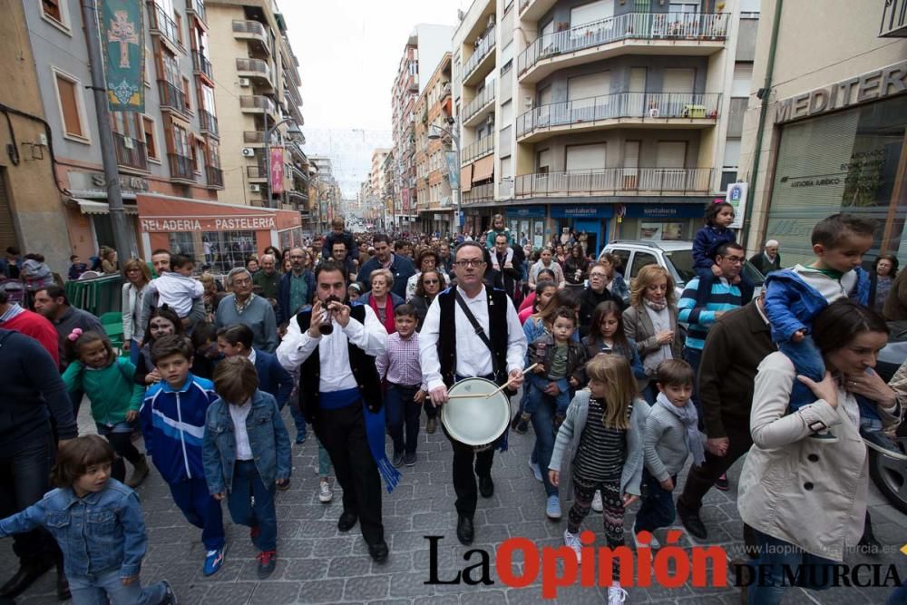 Llegada del Tío de la Pita a Caravaca