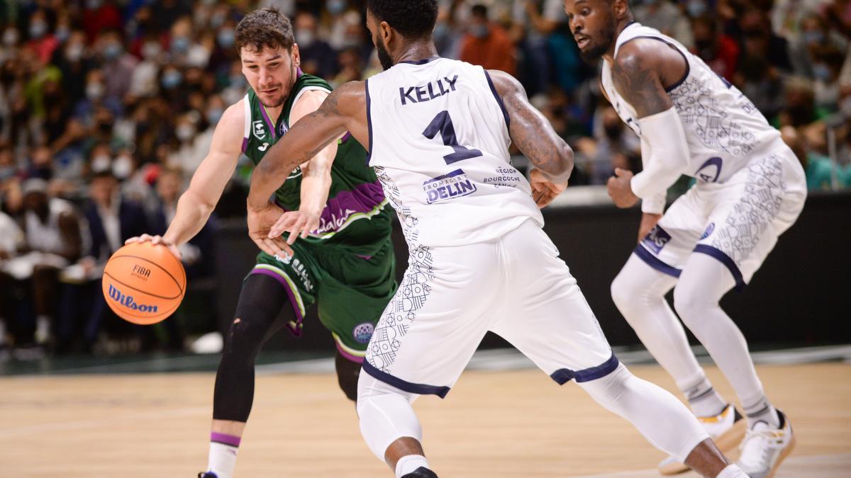 Las imágenes del Unicaja - Dijon de la Basketball Champions League