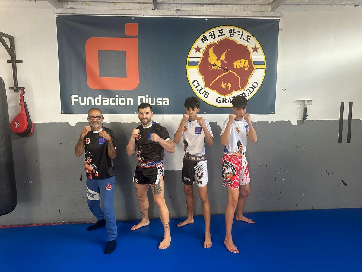 Seminario de kickboxing del octacampeón mundial de artes marciales, Abraham 'el Demonio' Roqueñi